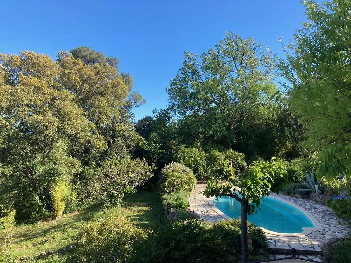 La Parenthese Du Var - Gite Avec Grande Terrasse Vue Sur Piscine Saint-Antonin-du-Var Apartman